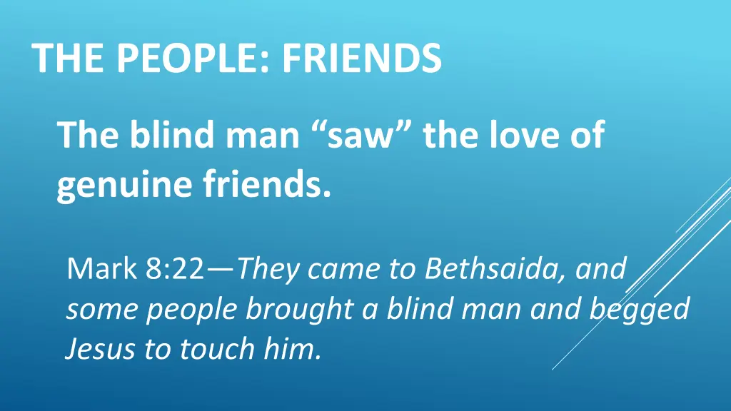 the people friends