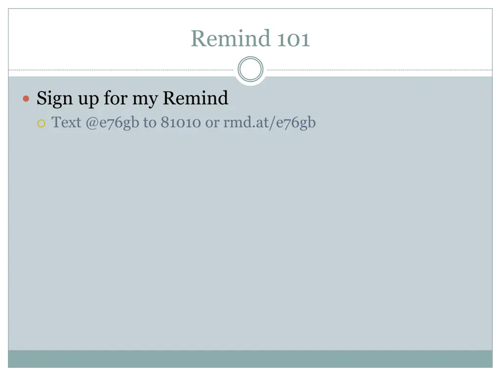 remind 101