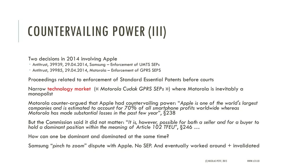 countervailing power iii