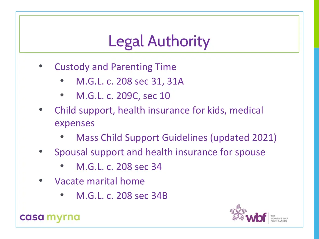 legal authority
