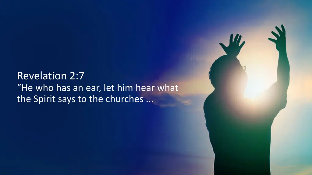 revelation 2 7 he who has an ear let him hear