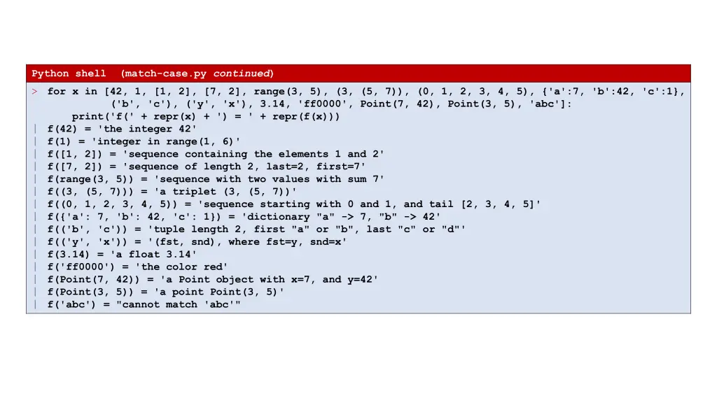 python shell match case py continued