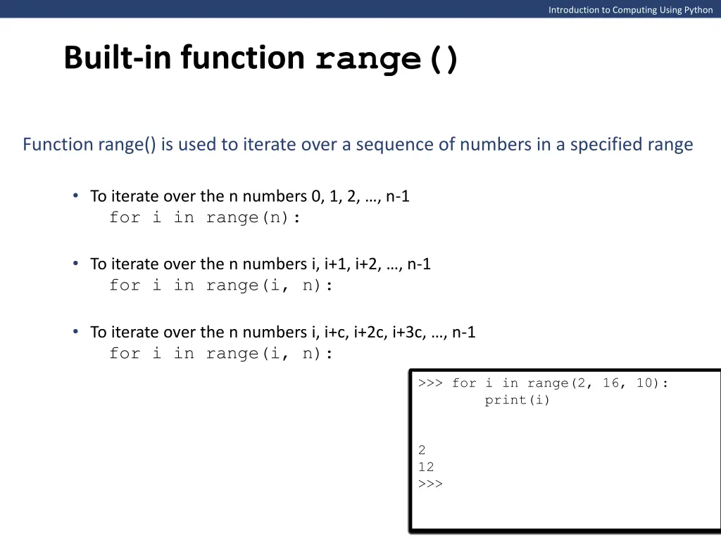 introduction to computing using python 16