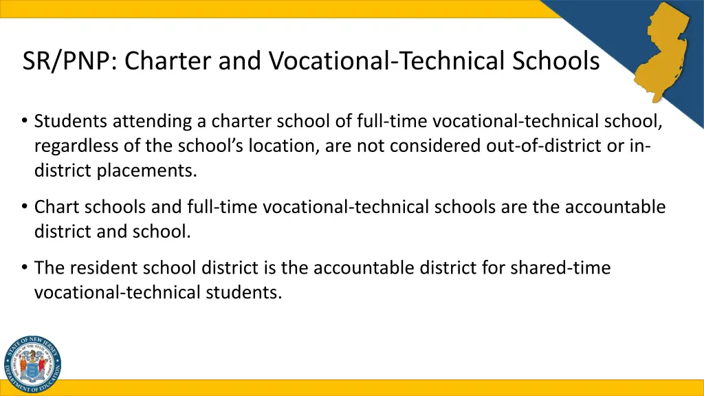 sr pnp charter and vocational technical schools