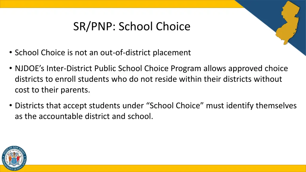 sr pnp school choice