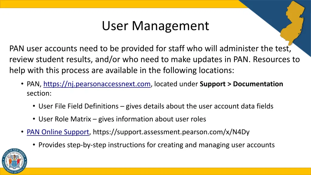 user management