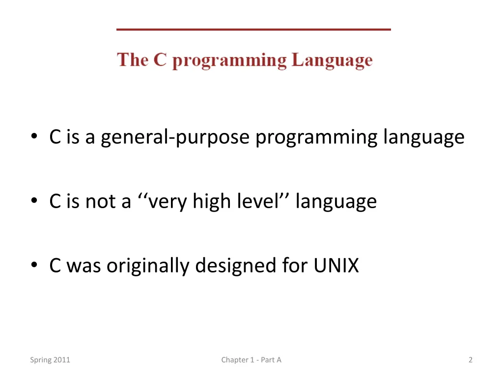 c is a general purpose programming language