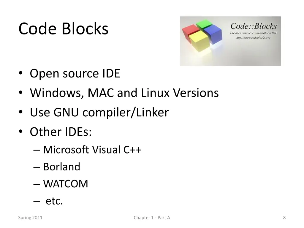 code blocks