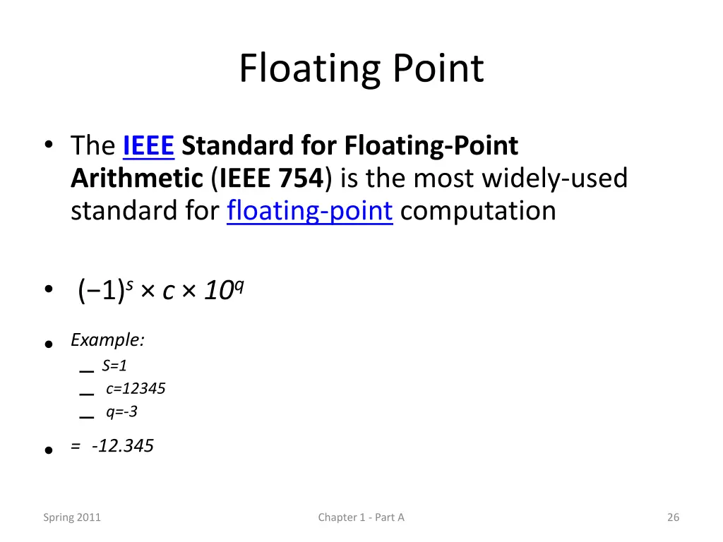 floating point