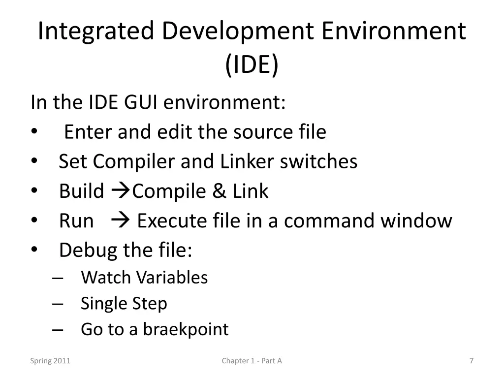 integrated development environment ide