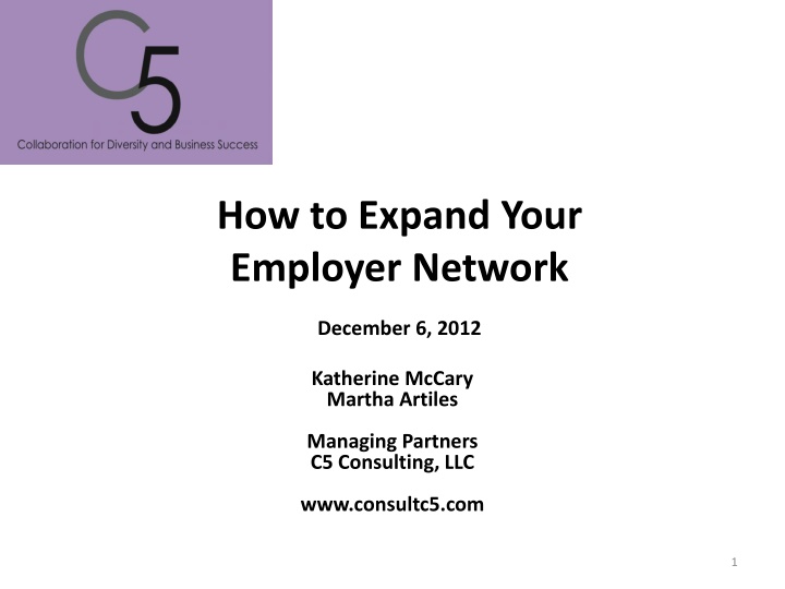 how to expand your employer network