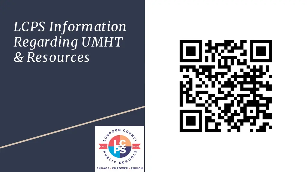 lcps information regarding umht resources