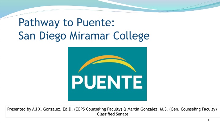 pathway to puente san diego miramar college