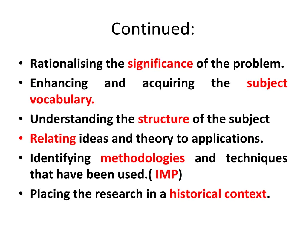 continued 1