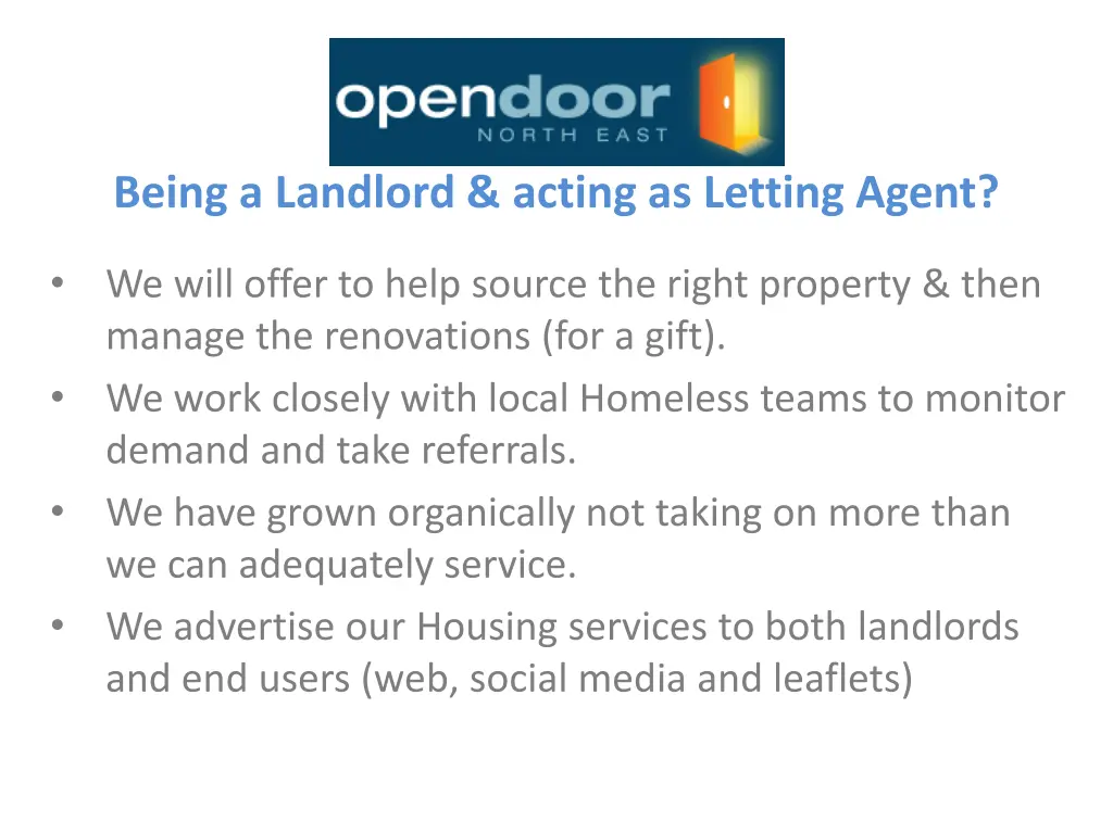 being a landlord acting as letting agent 1