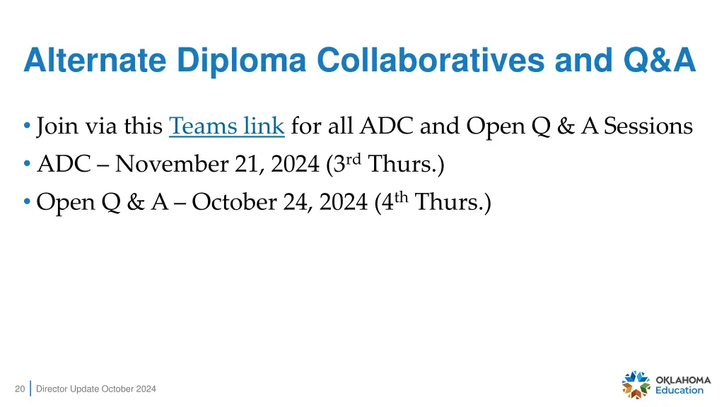 alternate diploma collaboratives and q a