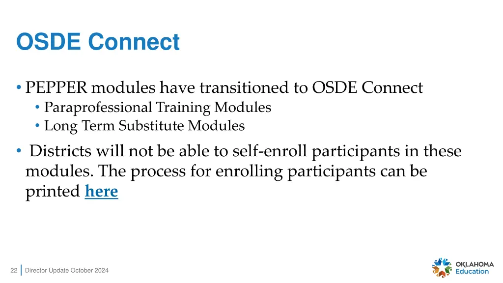 osde connect