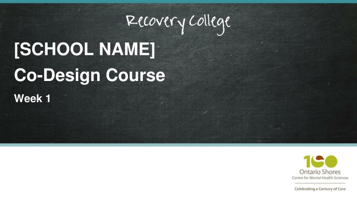 school name co design course