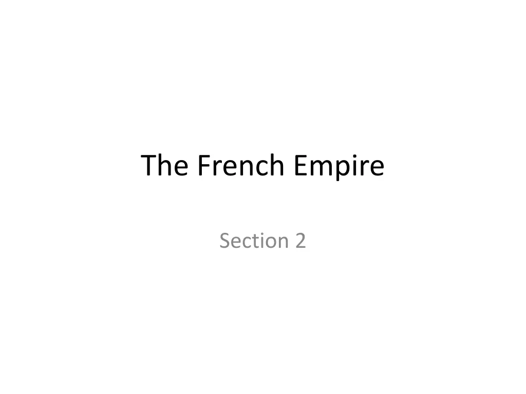 the french empire