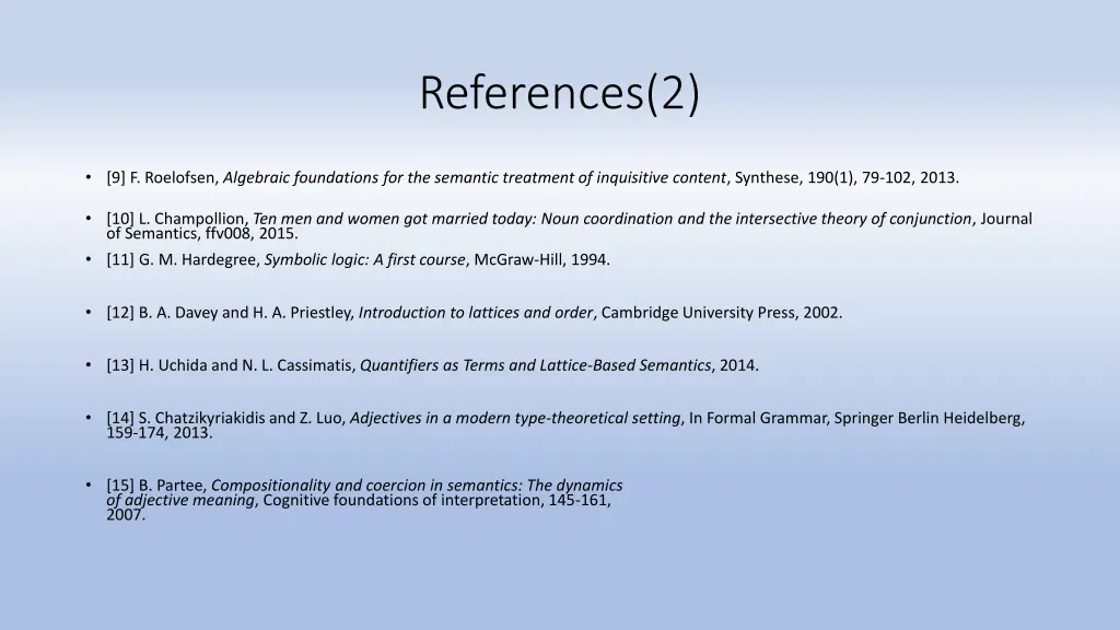references 2