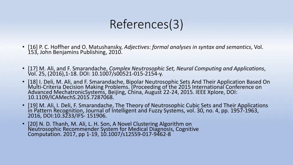 references 3