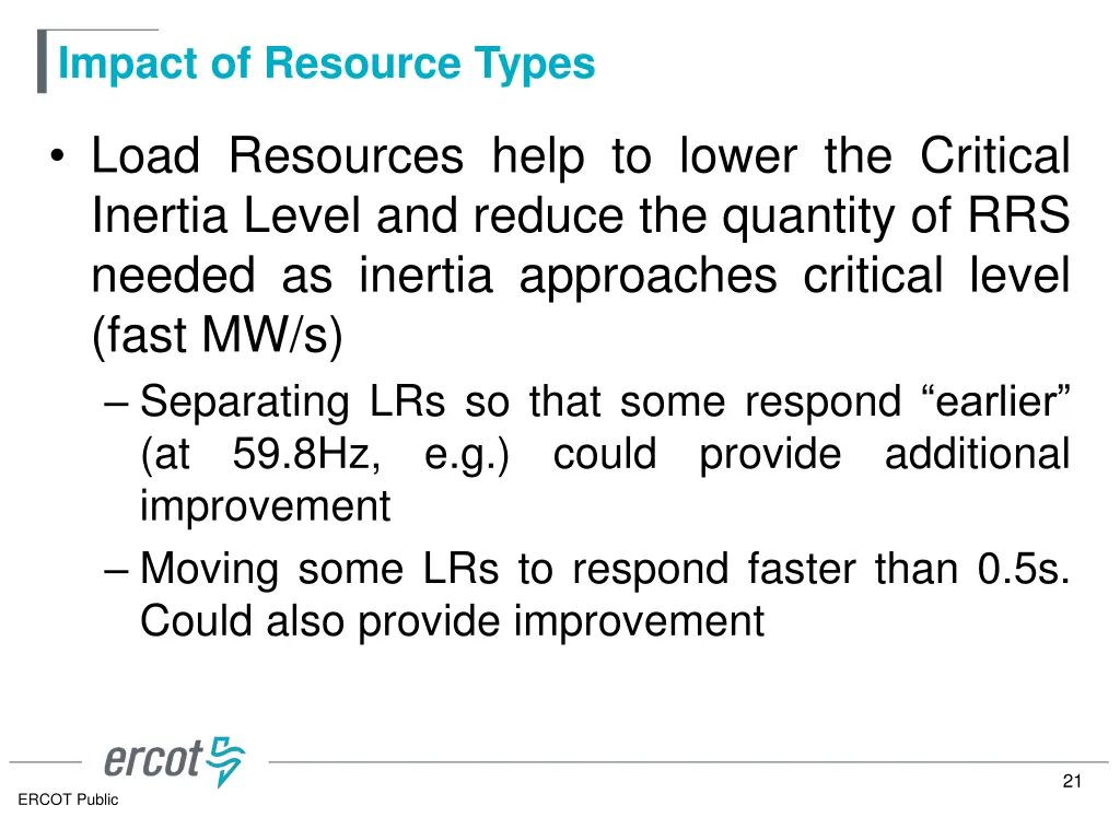 impact of resource types