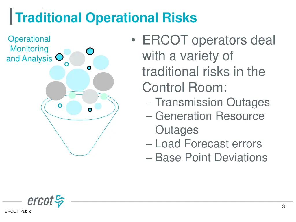 traditional operational risks