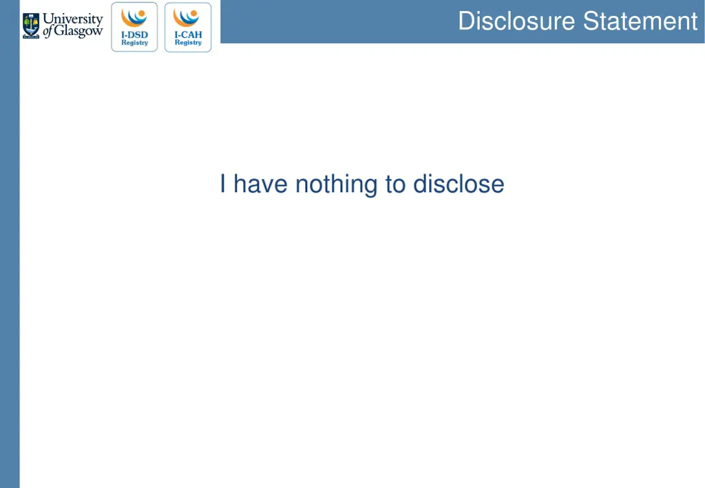 disclosure statement