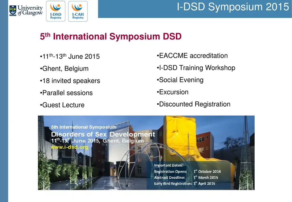 i dsd symposium 2015