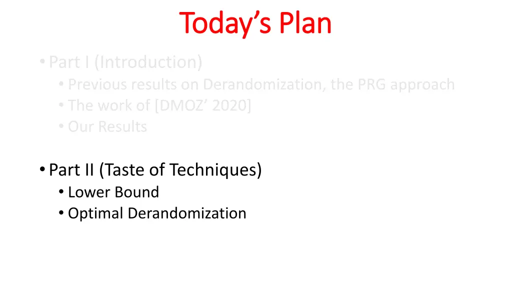 today s plan today s plan 2