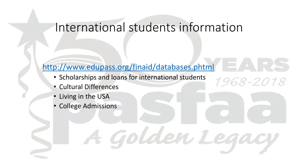 international students information