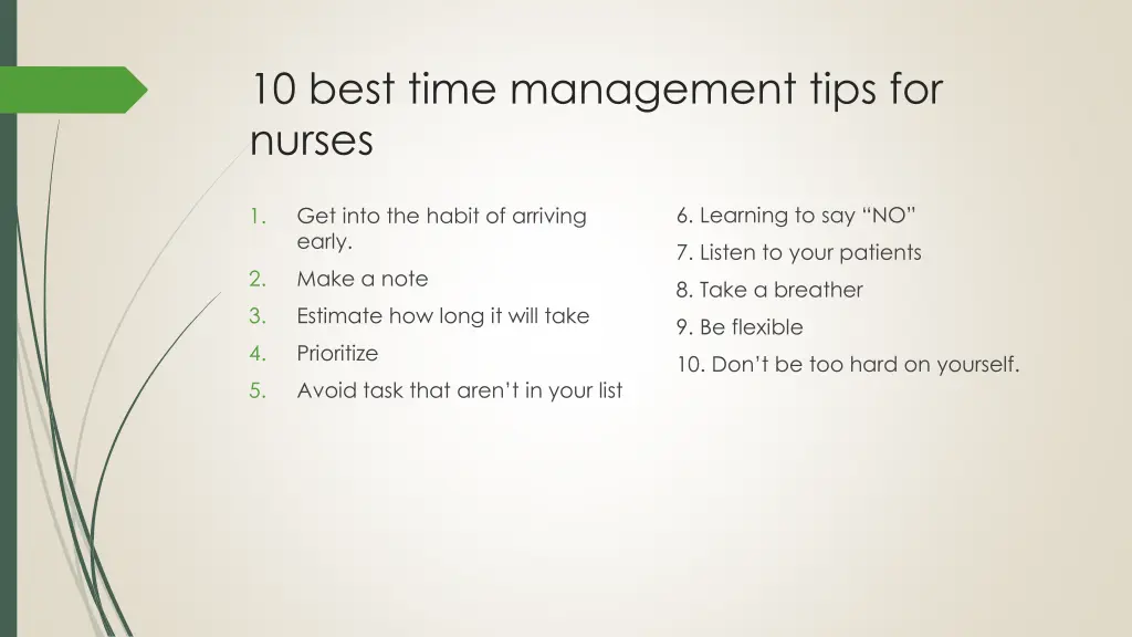 10 best time management tips for nurses
