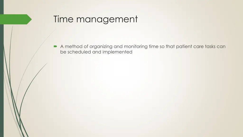 time management 1