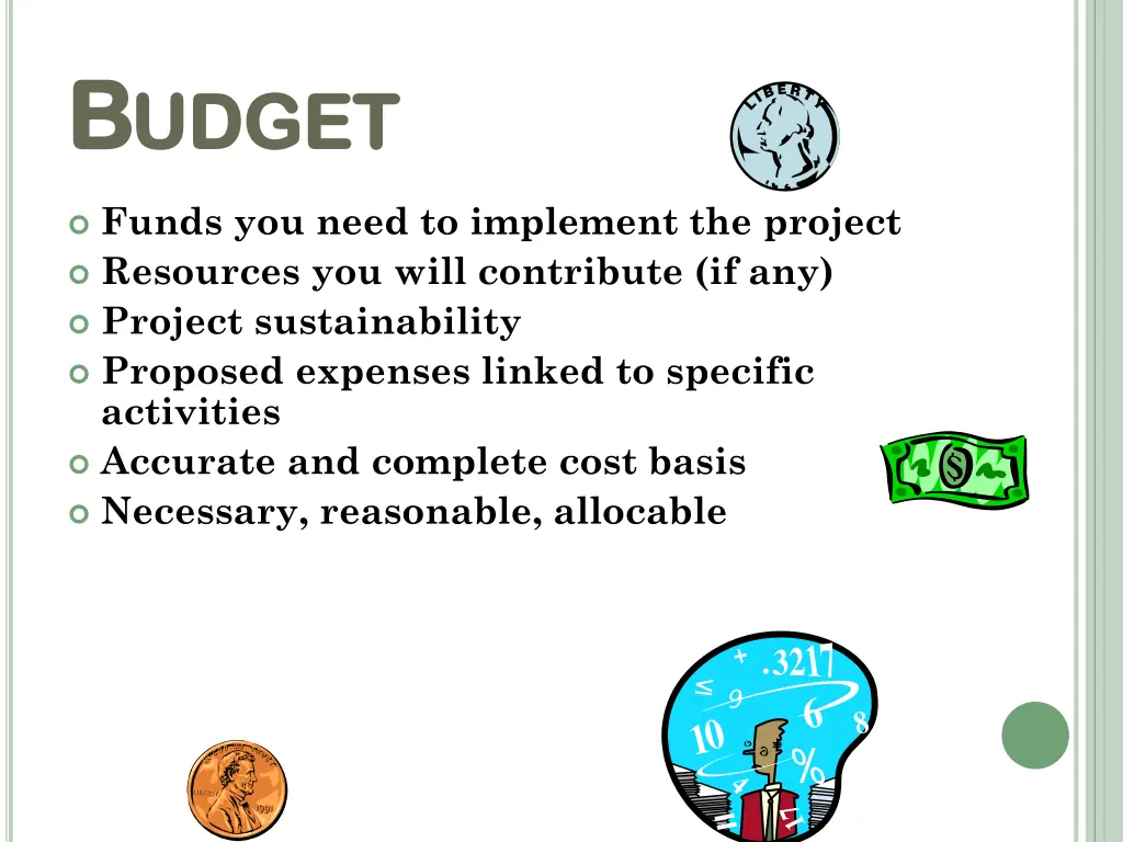 b b udget udget