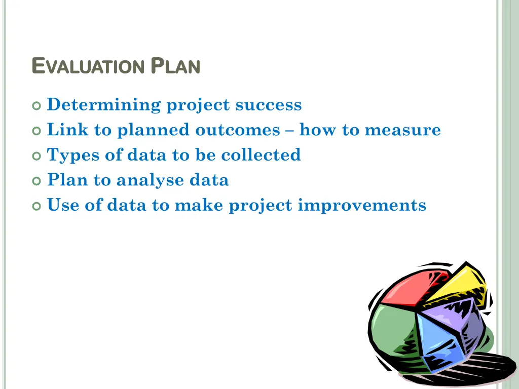 e e valuation valuation p p lan