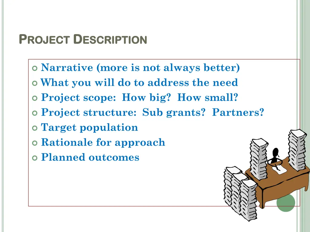 p p roject roject d d escription