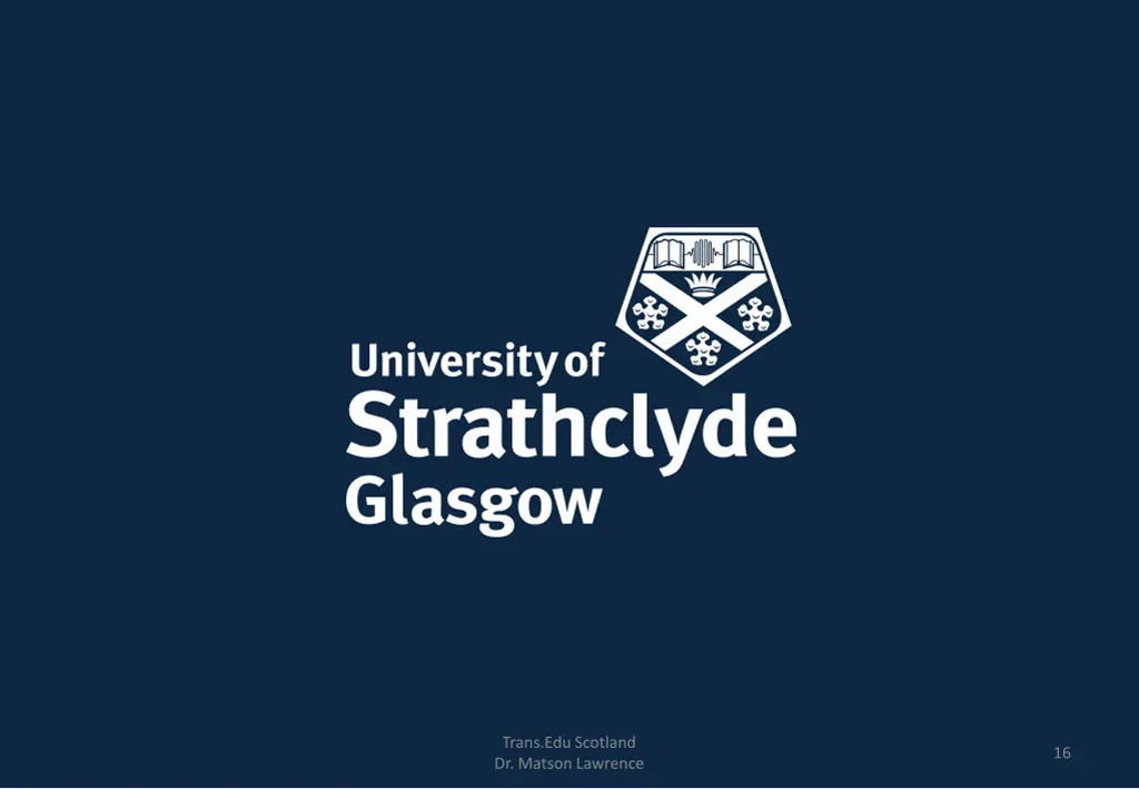 trans edu scotland dr matson lawrence