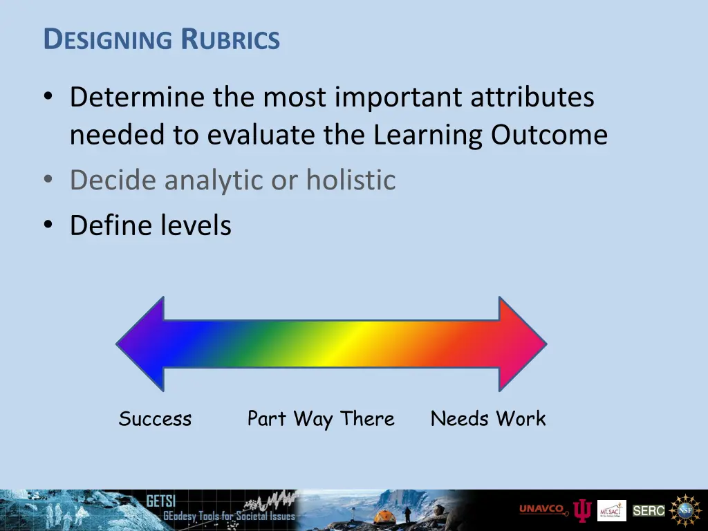 d esigning r ubrics