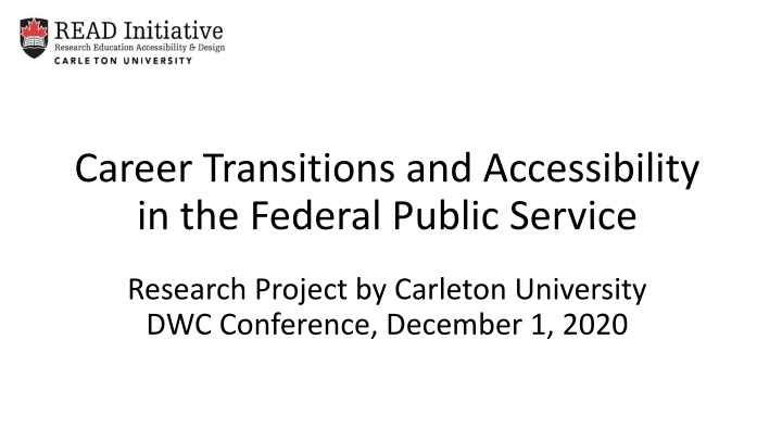 career transitions and accessibility