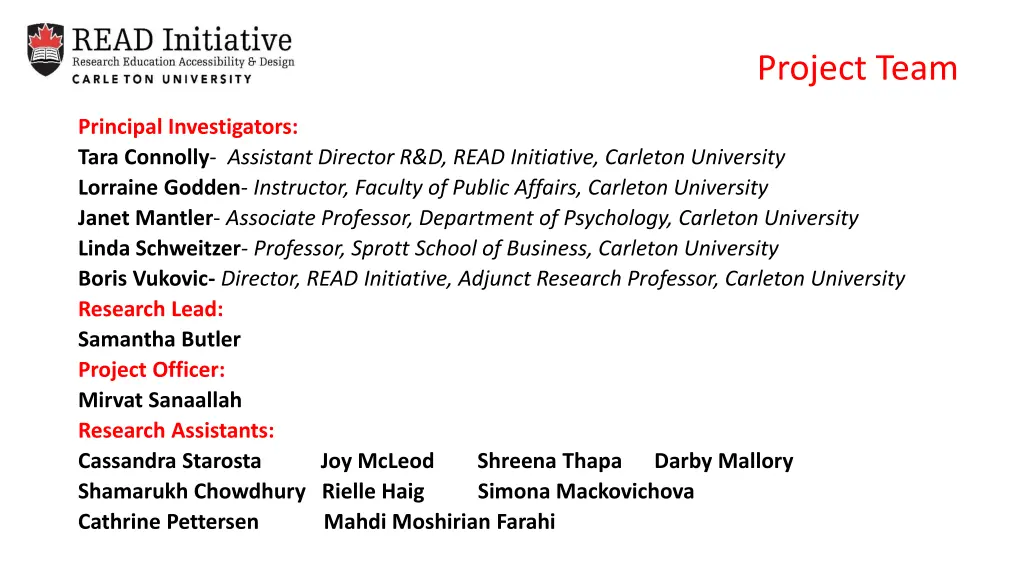 project team