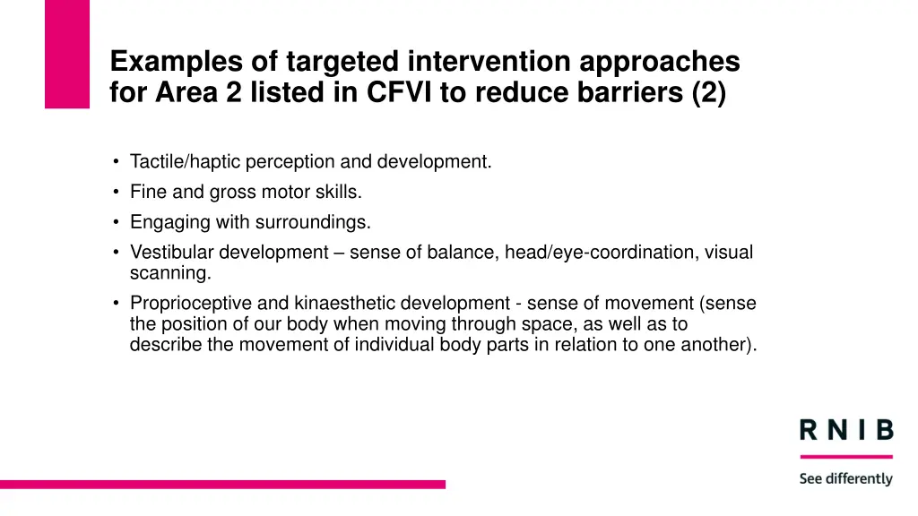 examples of targeted intervention approaches 1