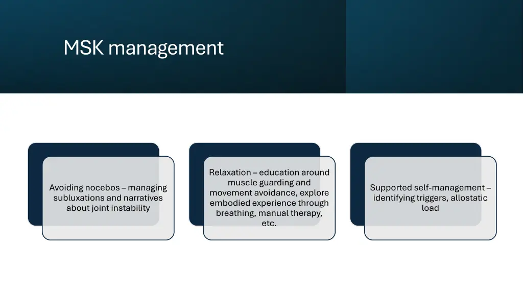 msk management