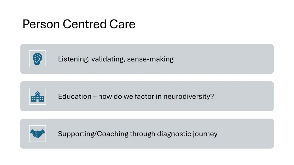 person centred care