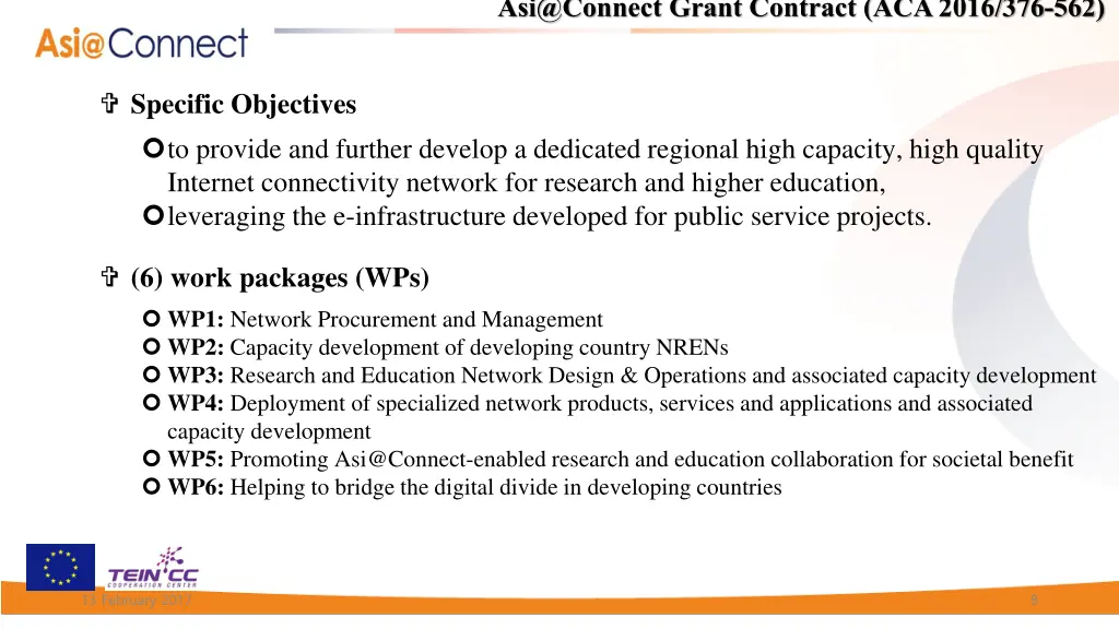 asi@connect grant contract aca 2016 376 562 2
