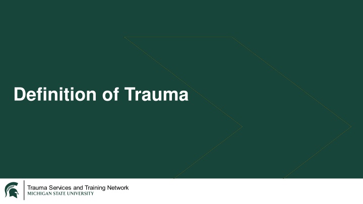 definition of trauma
