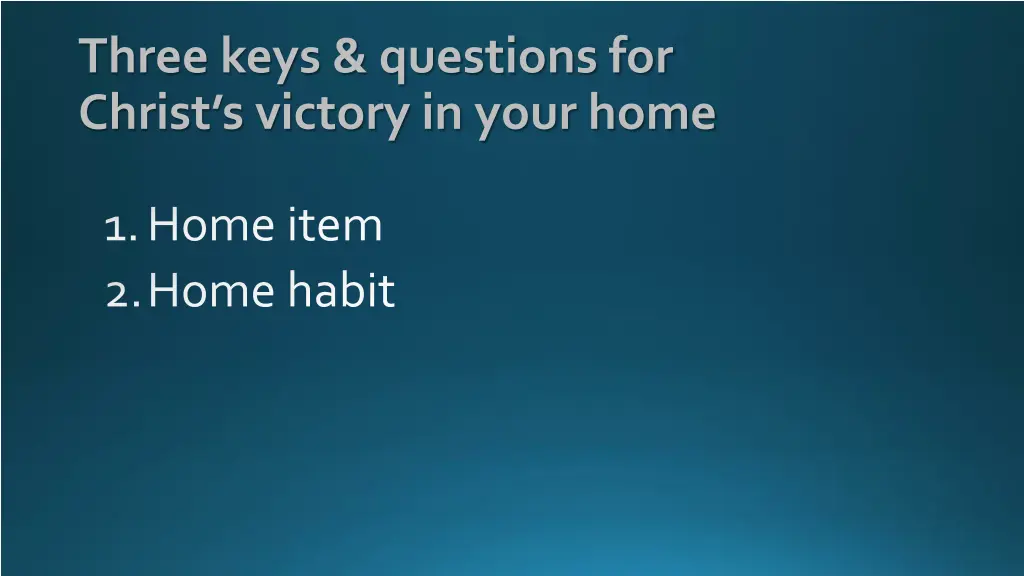 three keys questions for christ s victory in your