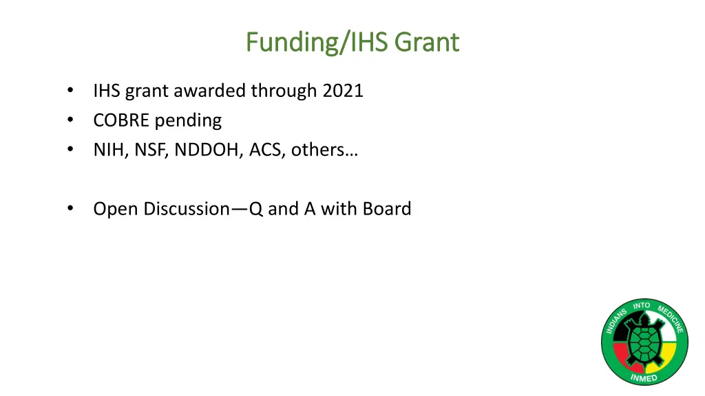 funding ihs grant funding ihs grant