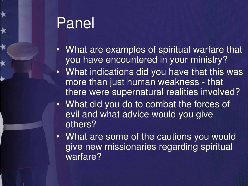 panel