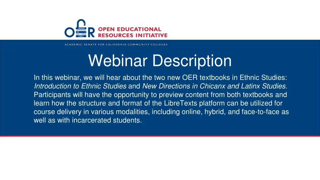 webinar description in this webinar we will hear