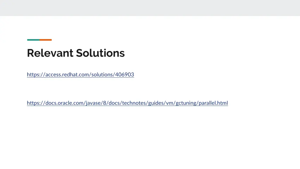 relevant solutions